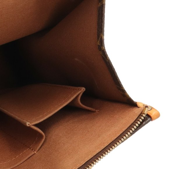 Louis Vuitton Popincourt Au Monogram Shoulder Bag Canvas M40007 Brown Women's... - Picture 7 of 12